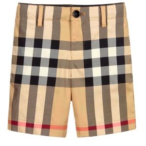Boys Royston Burberry Tailored Shorts with Adjustable Waist Like New 12Yr